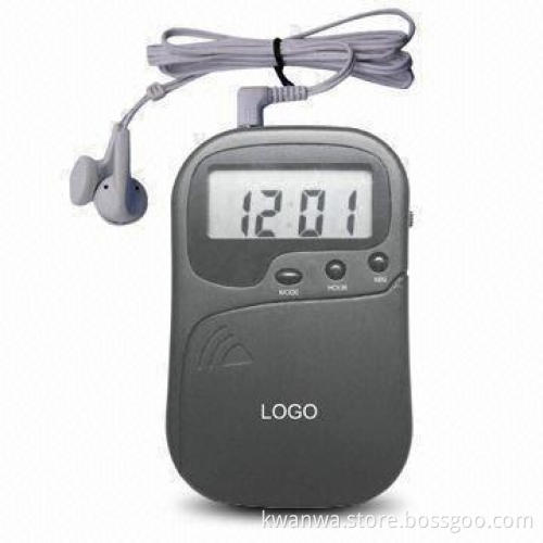 Pill Box with Hearing Aid, Vibration Function, Sized: 6.4 x 2.7 x 10.4cm